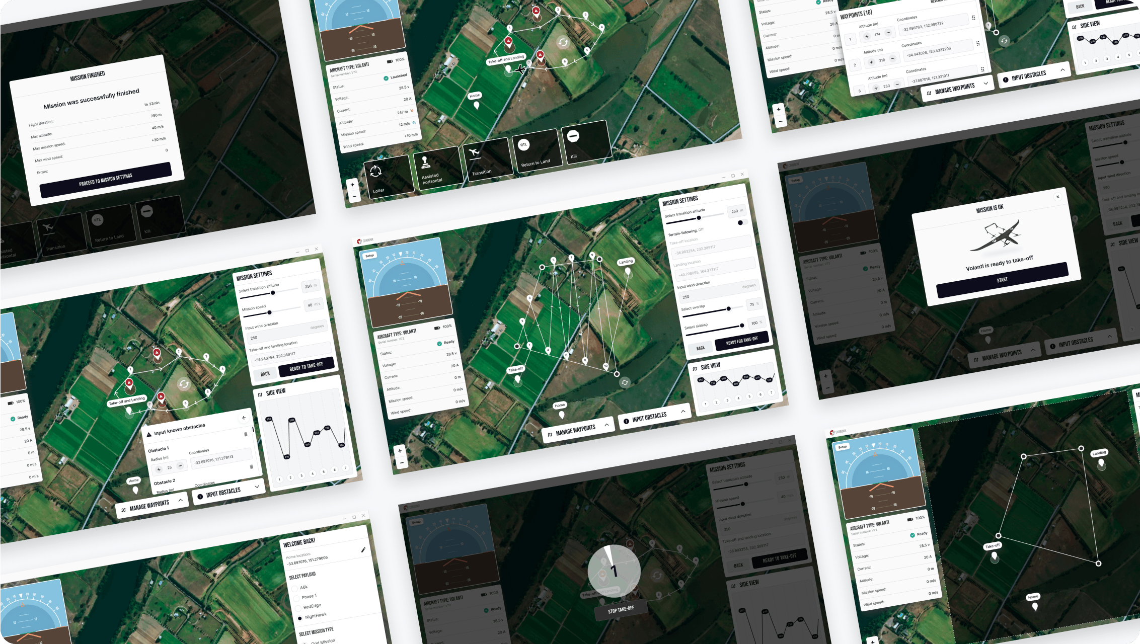 Project: Smart drone management for planning routes and monitoring missions online